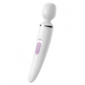 Белый вибратор Satisfyer Wand-er Woman