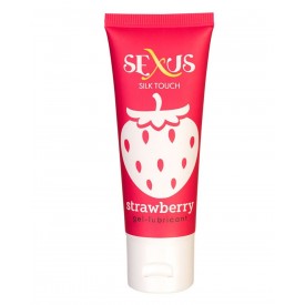 Увлажняющая гель-смазка с ароматом клубники Silk Touch Strawberry - 50 мл.