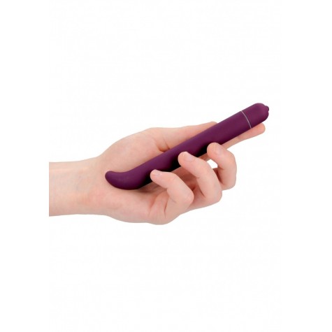 Фиолетовый компактный вибростимулятор G-Spot Vibrator - 16 см.